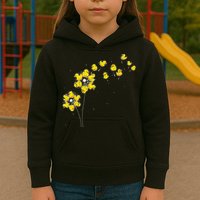 Ducky Rubber Duck Lover Dandelion Duckling Rubber Duck Kids Hoodie