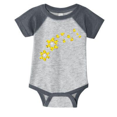 Ducky Rubber Duck Lover Dandelion Duckling Rubber Duck Infant Baby Jersey Bodysuit