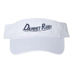 Dammit Randy Dammit Randy Funny Valucap Bio-Washed Visor