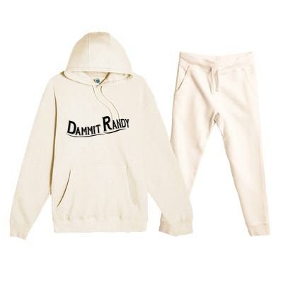 Dammit Randy Premium Hooded Sweatsuit Set