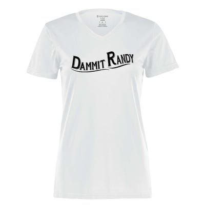 Dammit Randy Women's Momentum V-Neck T-Shirt