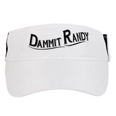 Dammit Randy Adult Drive Performance Visor