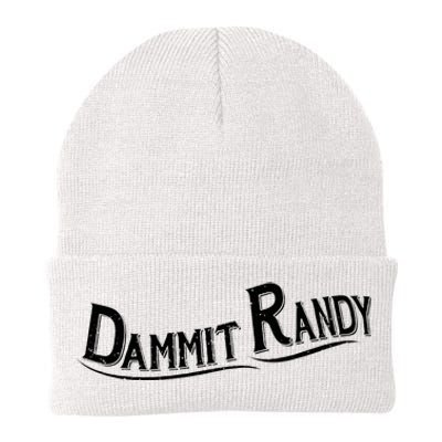 Dammit Randy Knit Cap Winter Beanie