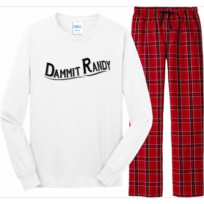 Dammit Randy Long Sleeve Pajama Set