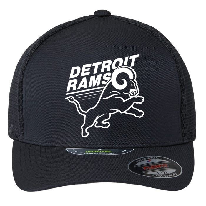 Detroit Rams Flexfit Unipanel Trucker Cap