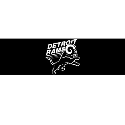 Detroit Rams Bumper Sticker