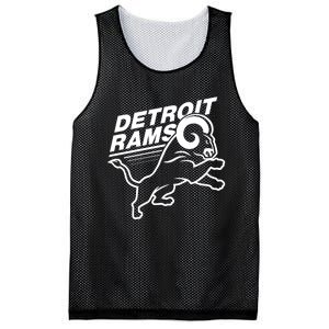 Detroit Rams Mesh Reversible Basketball Jersey Tank