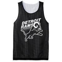 Detroit Rams Mesh Reversible Basketball Jersey Tank