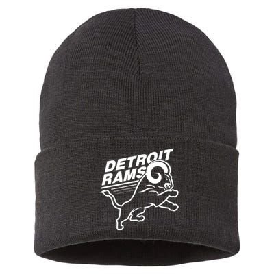 Detroit Rams Sustainable Knit Beanie