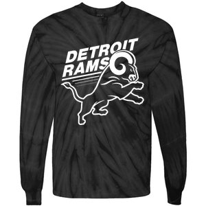 Detroit Rams Tie-Dye Long Sleeve Shirt