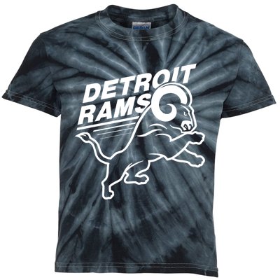 Detroit Rams Kids Tie-Dye T-Shirt