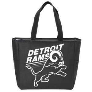 Detroit Rams Zip Tote Bag