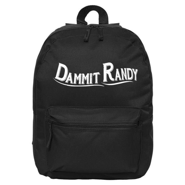 Dammit Randy 16 in Basic Backpack