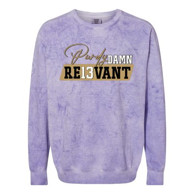 Damn Relevant Colorblast Crewneck Sweatshirt