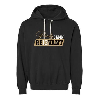 Damn Relevant Garment-Dyed Fleece Hoodie