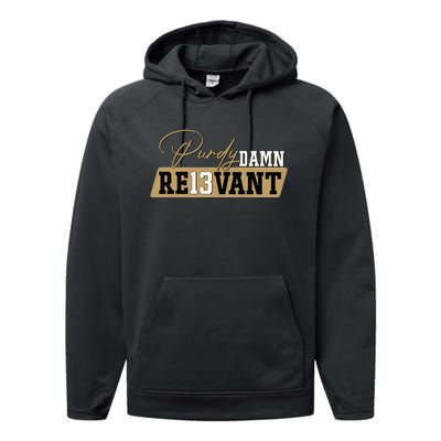 Damn Relevant Performance Fleece Hoodie