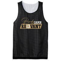 Damn Relevant Mesh Reversible Basketball Jersey Tank