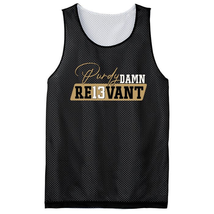 Damn Relevant Mesh Reversible Basketball Jersey Tank