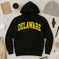 Delaware Retro DE Vintage Throwback Hoodie
