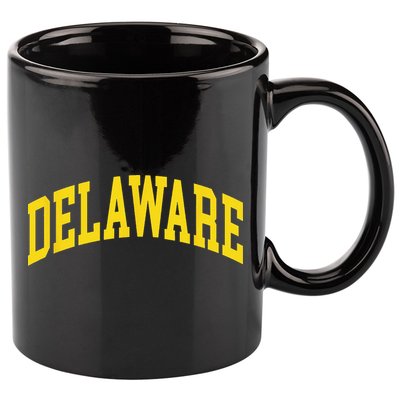 Delaware Retro DE Vintage Throwback 11oz C Handle Ceramic Mug