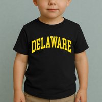 Delaware Retro DE Vintage Throwback Toddler T-Shirt