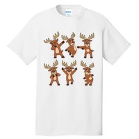 Dancing Reindeer Dance Challenge Christmas Girls Tall T-Shirt