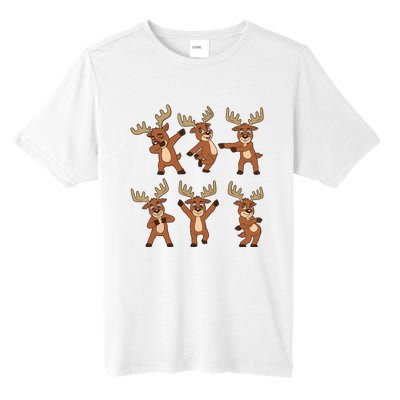 Dancing Reindeer Dance Challenge Christmas Girls Tall Fusion ChromaSoft Performance T-Shirt