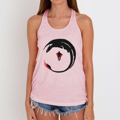 Dragon Rider Women's Knotted Racerback Tank