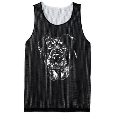 Dog Rottweiler Mesh Reversible Basketball Jersey Tank