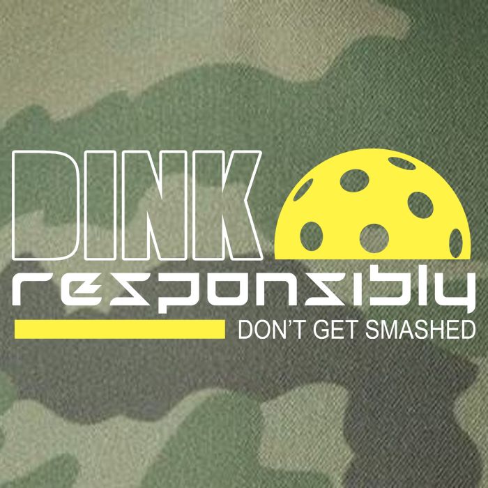 Dink Responsibly Don't Get Smashed Funny Pickleball Legacy Tie Dye Trucker Hat