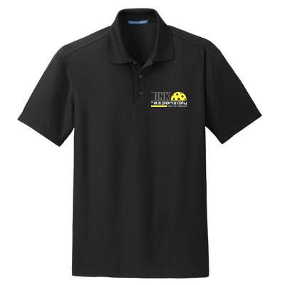 Dink Responsibly Don't Get Smashed Funny Pickleball Dry Zone Grid Polo
