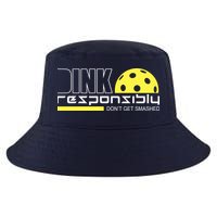 Dink Responsibly Don't Get Smashed Funny Pickleball Cool Comfort Performance Bucket Hat