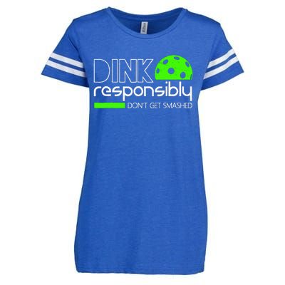 Dink Responsibly Dont Get Smashed Enza Ladies Jersey Football T-Shirt