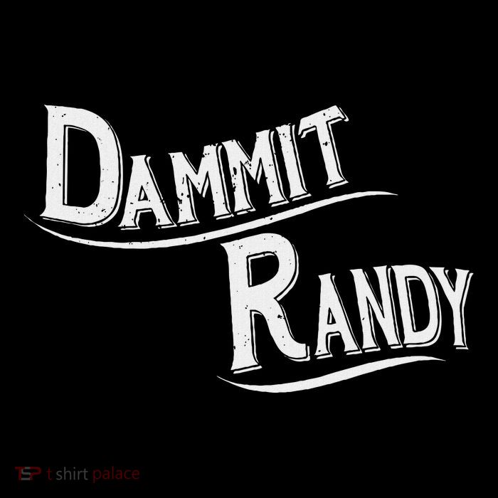 Dammit Randy Full-Length Apron With Pockets