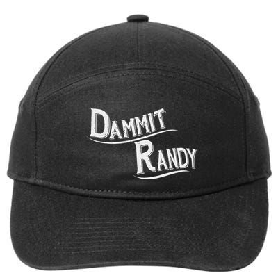 Dammit Randy 7-Panel Snapback Hat
