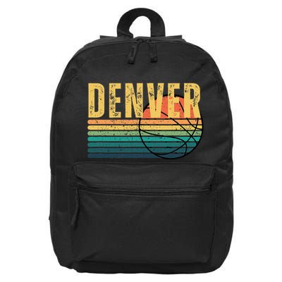 Denver Retro 16 in Basic Backpack