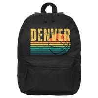 Denver Retro 16 in Basic Backpack
