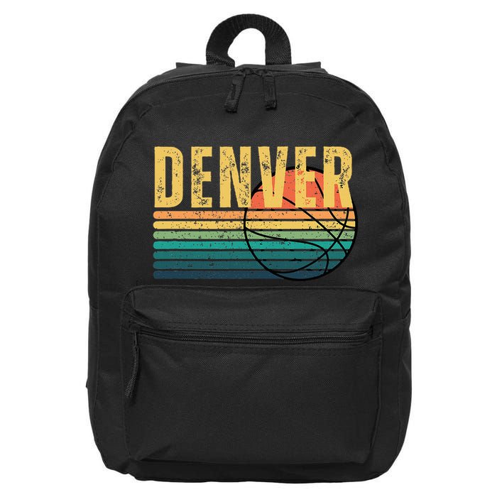 Denver Retro 16 in Basic Backpack