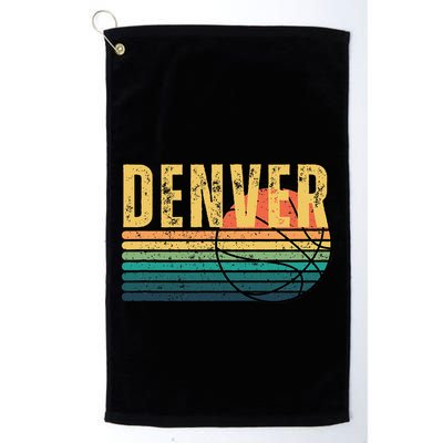 Denver Retro Golf Towel