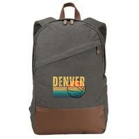 Denver Retro Cotton Canvas Backpack