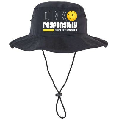 Dink Responsibly Don't Get Smashed Pickleball Gift TShirt Bucket Hat