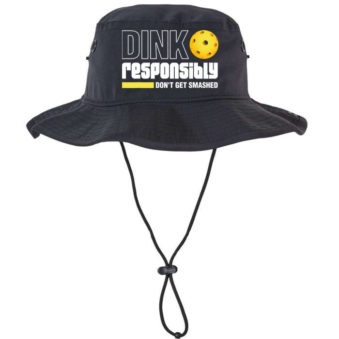 Dink Responsibly Don't Get Smashed Pickleball Gift TShirt Bucket Hat