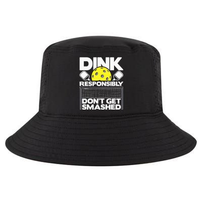 Dink Responsibly Don't Get Smashed Pickleball Cool Comfort Performance Bucket Hat