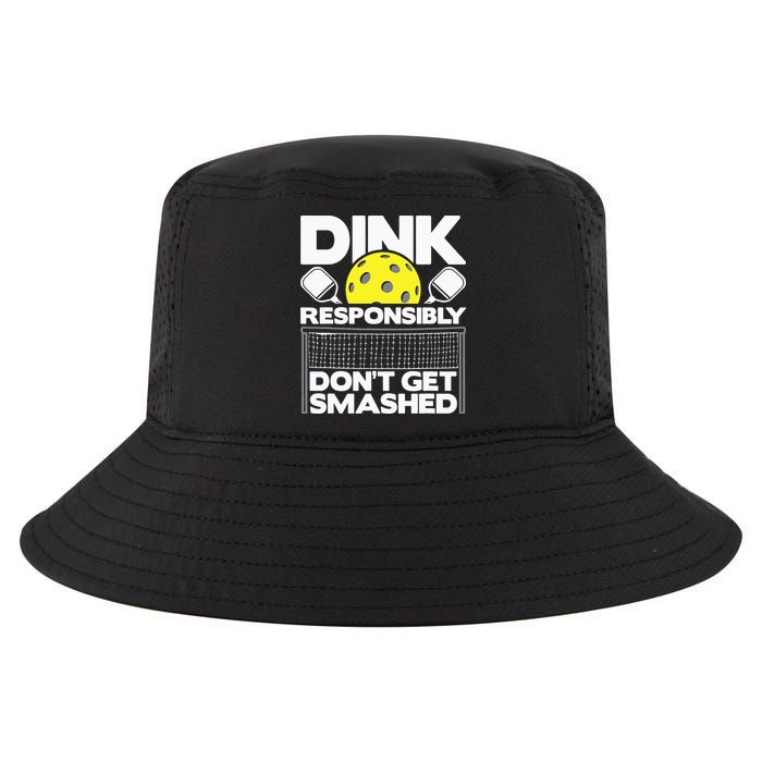 Dink Responsibly Don't Get Smashed Pickleball Cool Comfort Performance Bucket Hat
