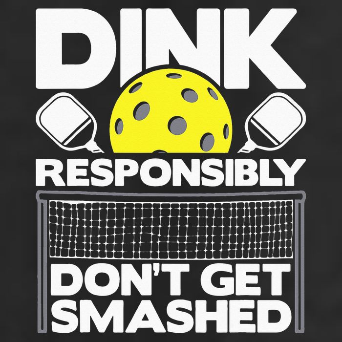 Dink Responsibly Don't Get Smashed Pickleball Cool Comfort Performance Bucket Hat