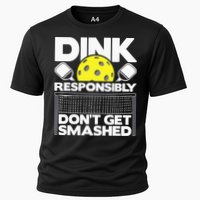 Dink Responsibly Don't Get Smashed Pickleball Performance Shirt