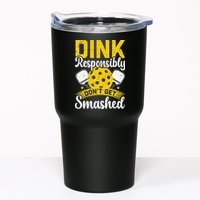 Dink Responsibly Don't Get Smashed Pickleball Tumbler