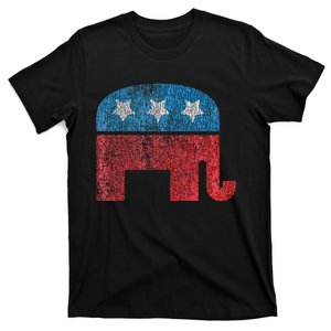 Distressed Republican Elephant T-Shirt