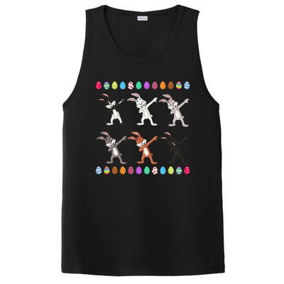 Dabbing Rabbits Easter Day Eggs Dab PosiCharge Competitor Tank