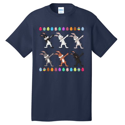 Dabbing Rabbits Easter Day Eggs Dab Tall T-Shirt